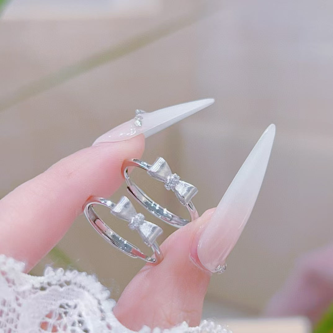 Embrace Timeless Femininity The Delicate Bow Ring