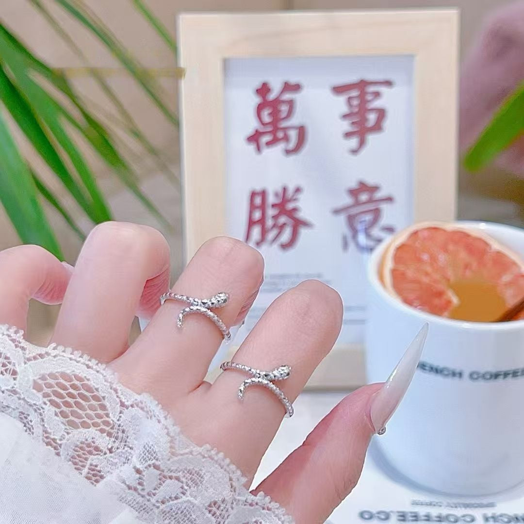 Embrace Primal Elegance: The Serpent Coil Ring