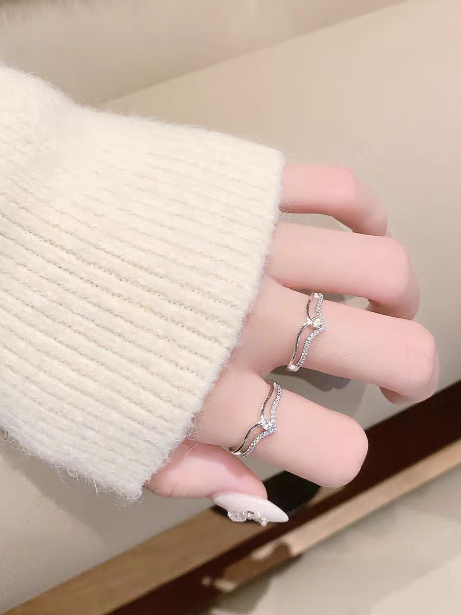 Handmade Sterling Silver Crown Ring | Zirconia-Adorned | Empower Your Style