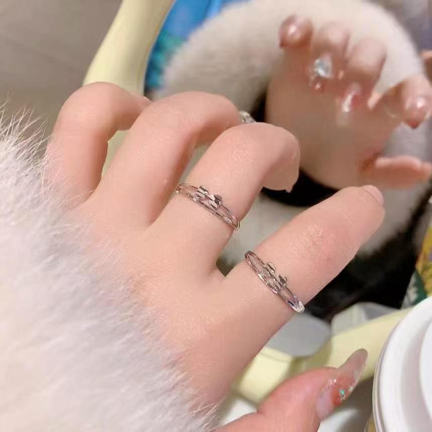 Sweet Lace Bow Ring | Hand-Engraved Sterling Silver | Delicate & Whimsical Jewelry