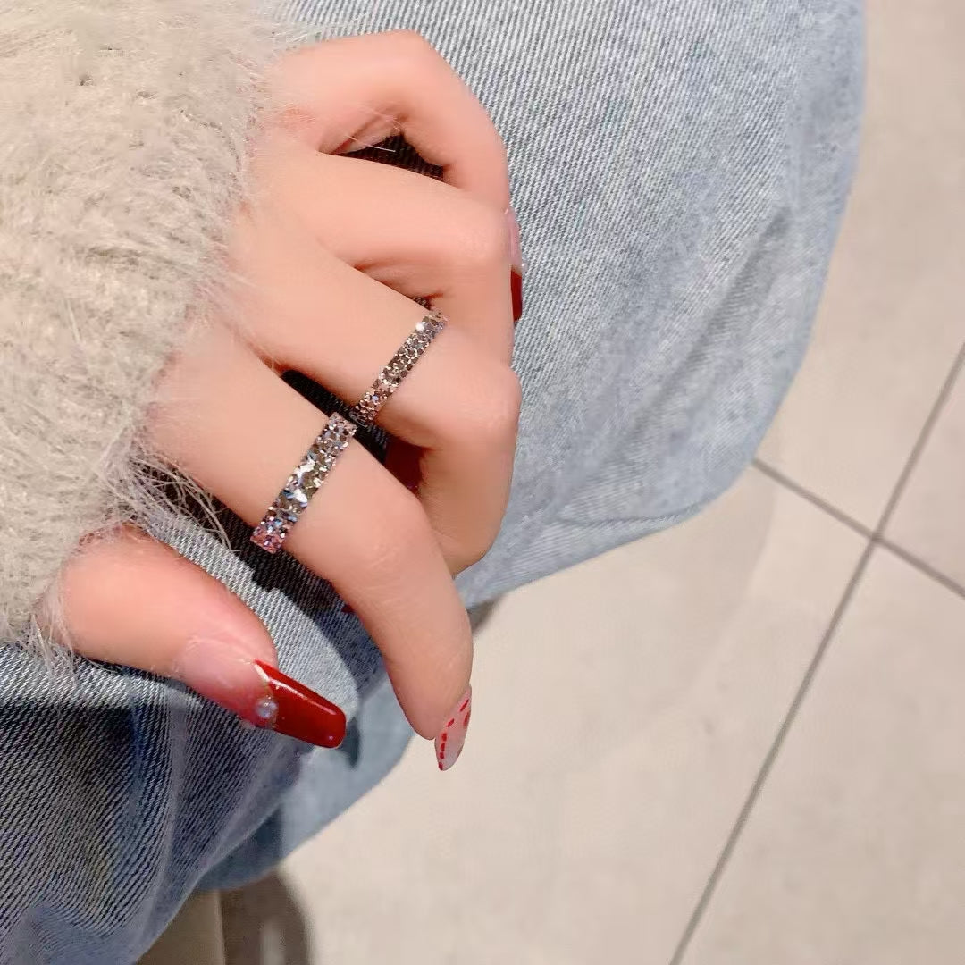 Love Forged in Silver" – Handmade Personalized 925 Sterling Silver Couple’s Rings 2 pieces