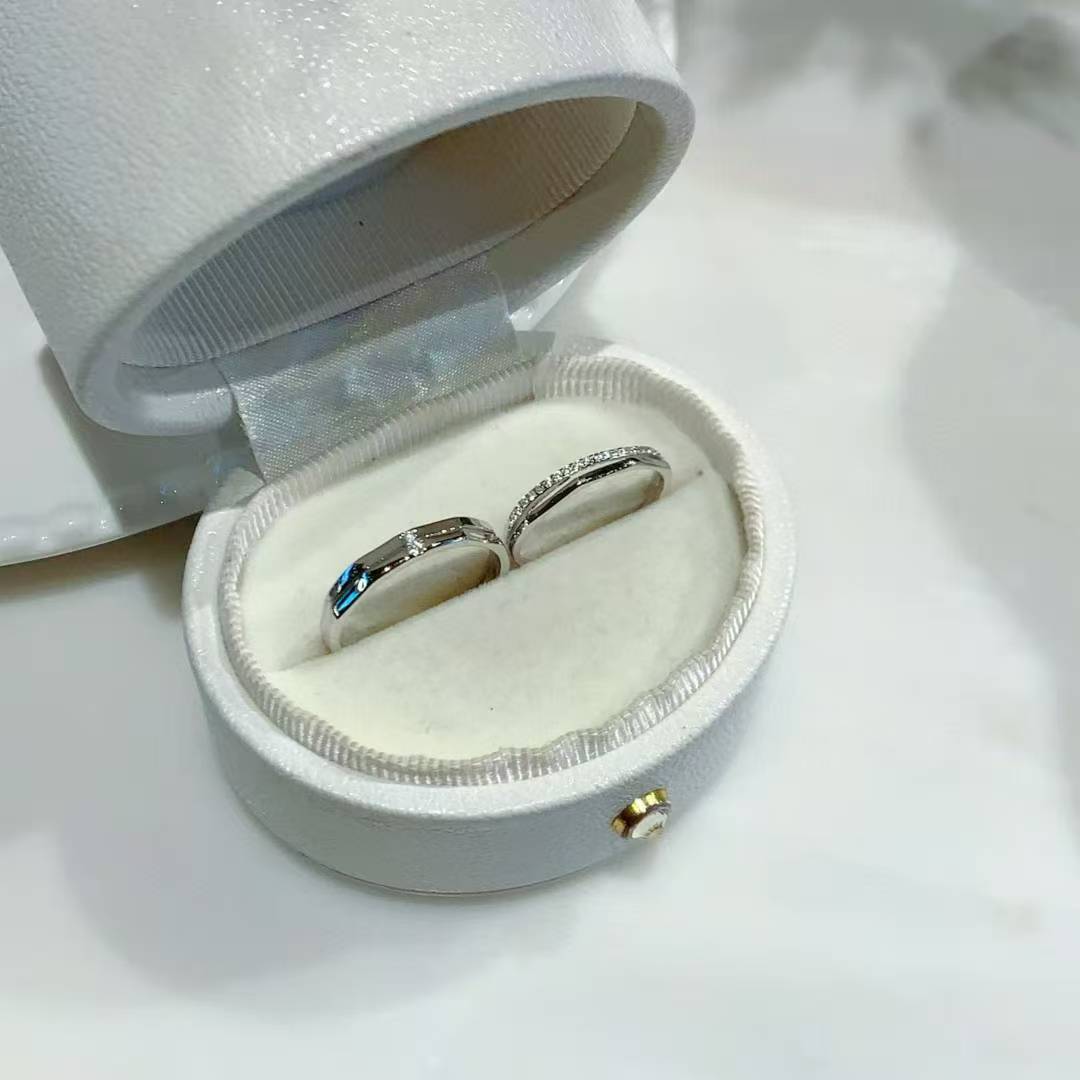 Celestial Bonds Constellations Captured in Sterling Silver Couple’s Rings 2 pieces