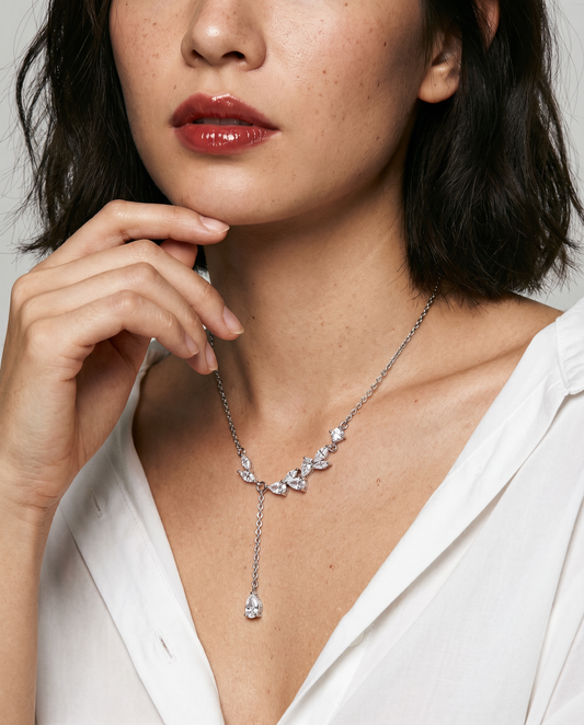 Leweivi™ S925 Sterling Silver "Harvest Peace" Necklace - Elegant Ear of Wheat Pendant for Luck & Safety