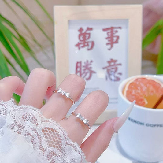 Embrace Timeless Femininity The Delicate Bow Ring