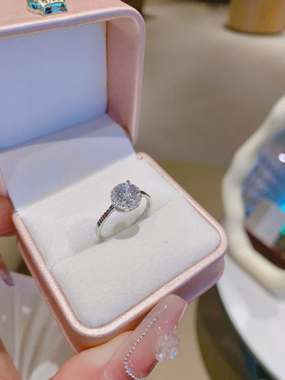Bague artisanale en argent sterling et zircone - Un éclat intemporel pour une élégance au quotidien