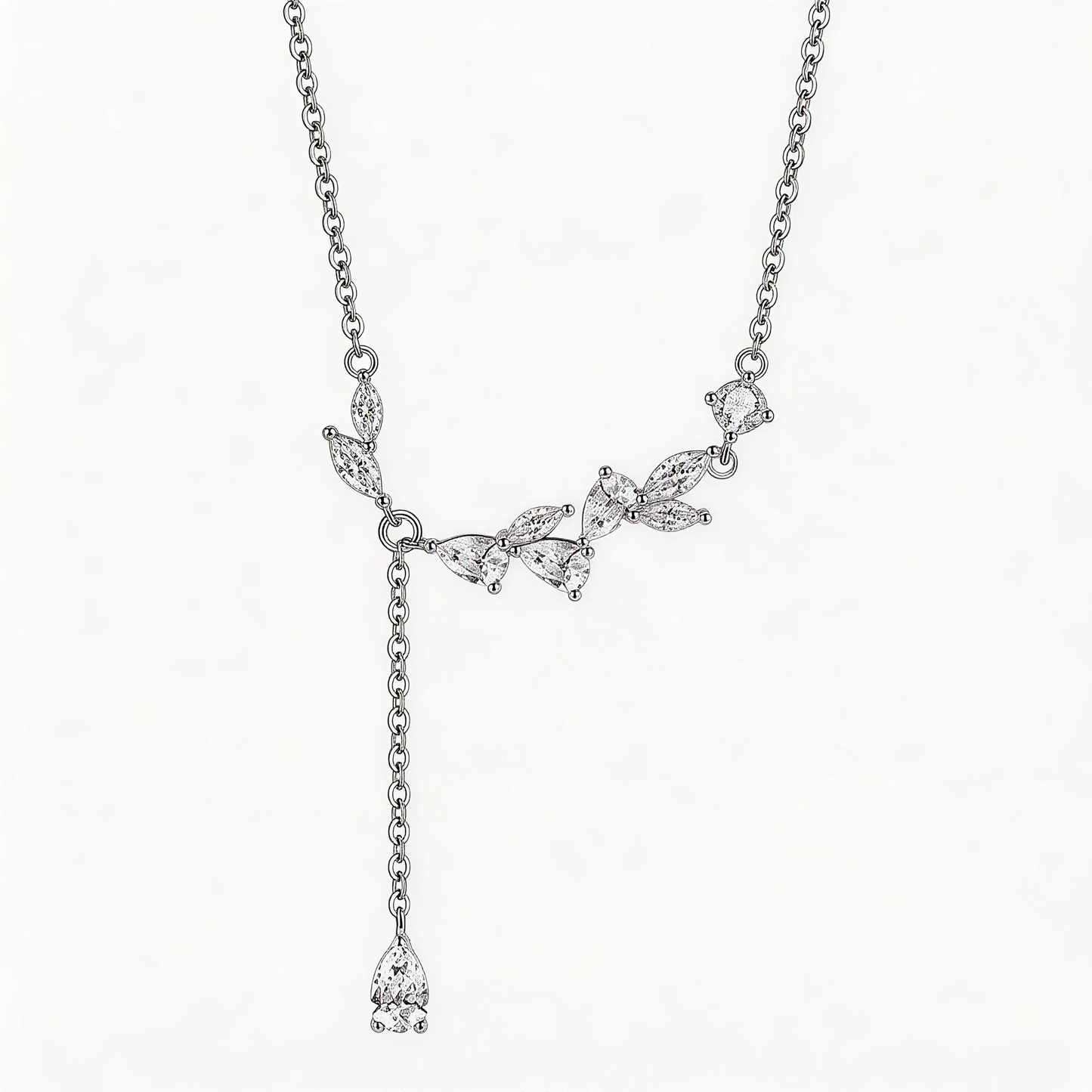 Leweivi™ S925 Sterling Silver "Harvest Peace" Necklace - Elegant Ear of Wheat Pendant for Luck & Safety