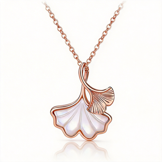 "Three Lifetimes of Luck" S999 Sterling Silver Gold Necklace - Elegant Infinity Link Pendant, Luxury Jewelry Gift for Her