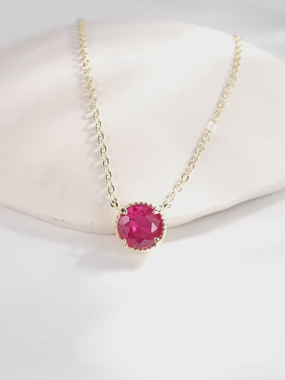 Blushing Rose Jewelry Set - Rose Zircon Sterling Silver Earrings & Necklace
