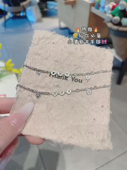 Bracelet de richesse impériale : cinq pièces impériales pour la fortune et la protection